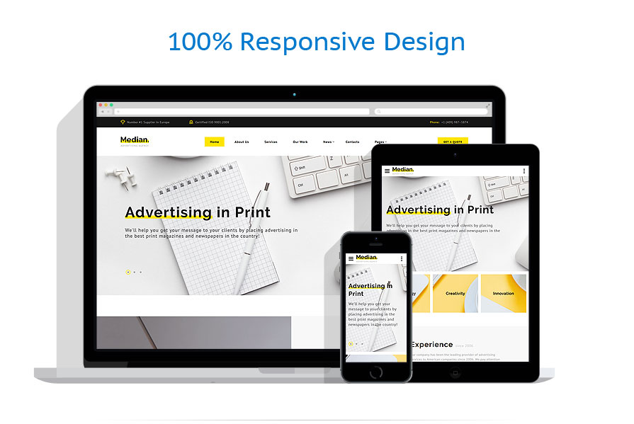 Sablon responsive de | Business
 | ID: 4393