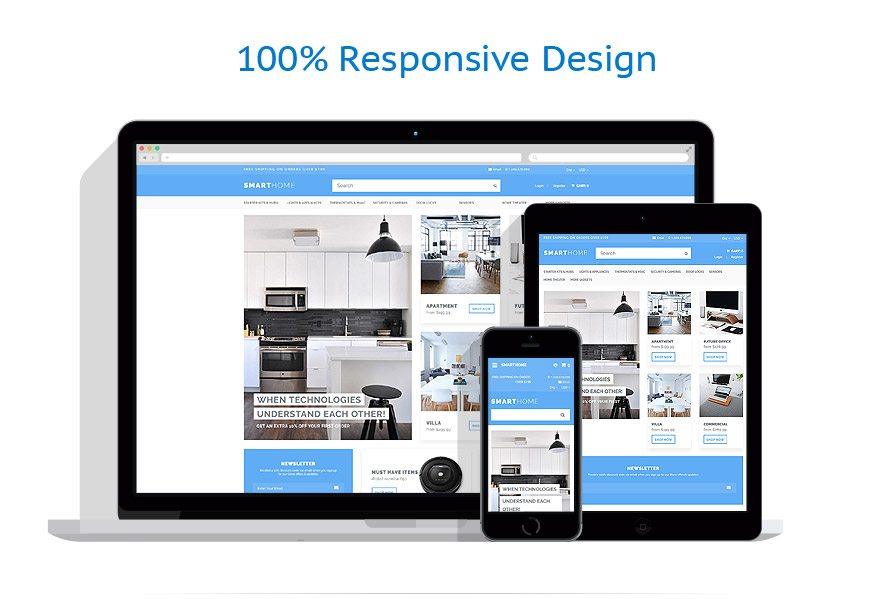 Sablon responsive de | Electronice
 | ID: 4485