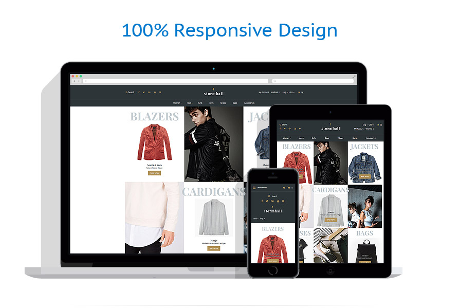 Sablon responsive de | Moda
 | ID: 4500