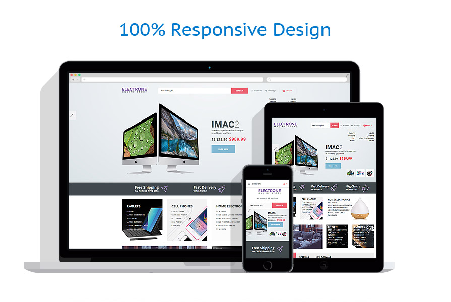 Sablon responsive de | Electronice
 | ID: 4511