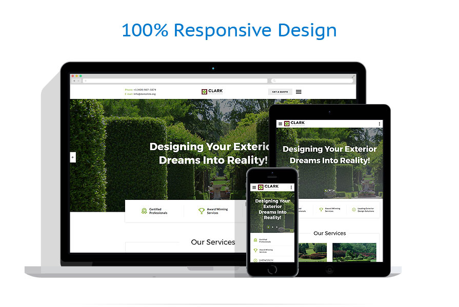 Sablon responsive de | Design Exterior
 | ID: 4554