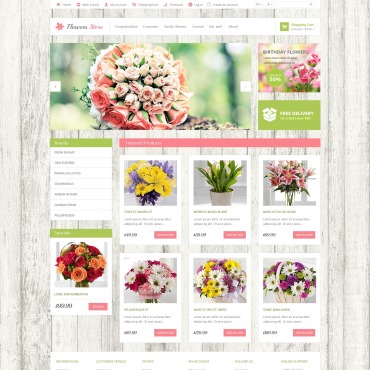  template | Flowers
 | ID: 7582