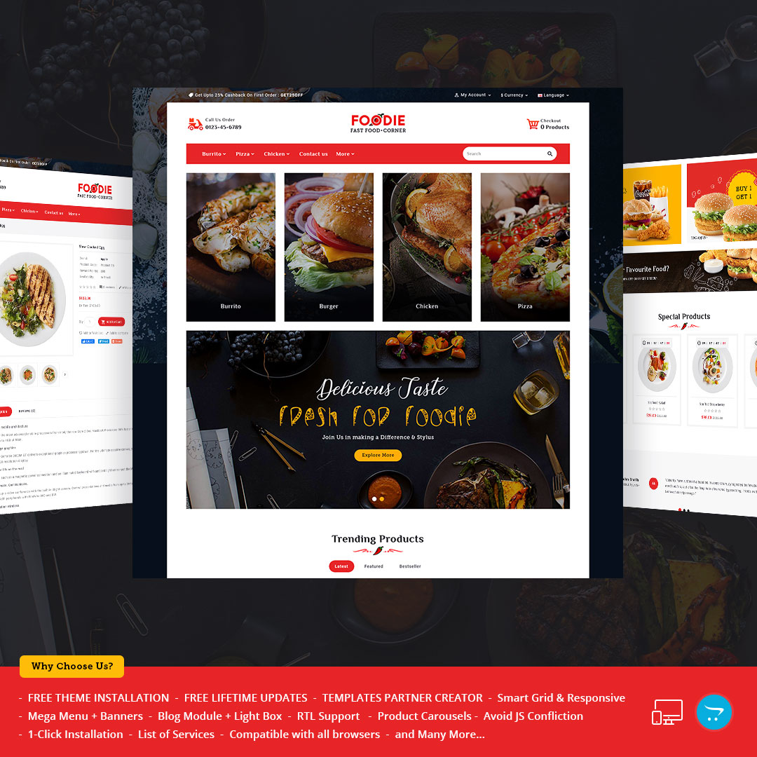  template | Cafe and Restaurant
 | ID: 7949