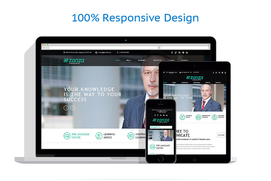 Sablon responsive de | Educatie
 | ID: 816