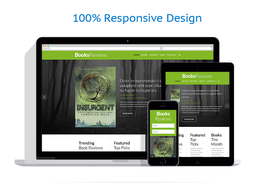 Sablon responsive de | Carti
 | ID: 820