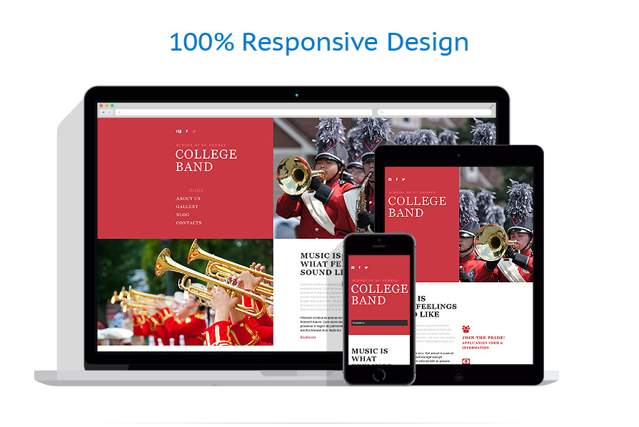 Sablon responsive de | Muzica
 | ID: 824