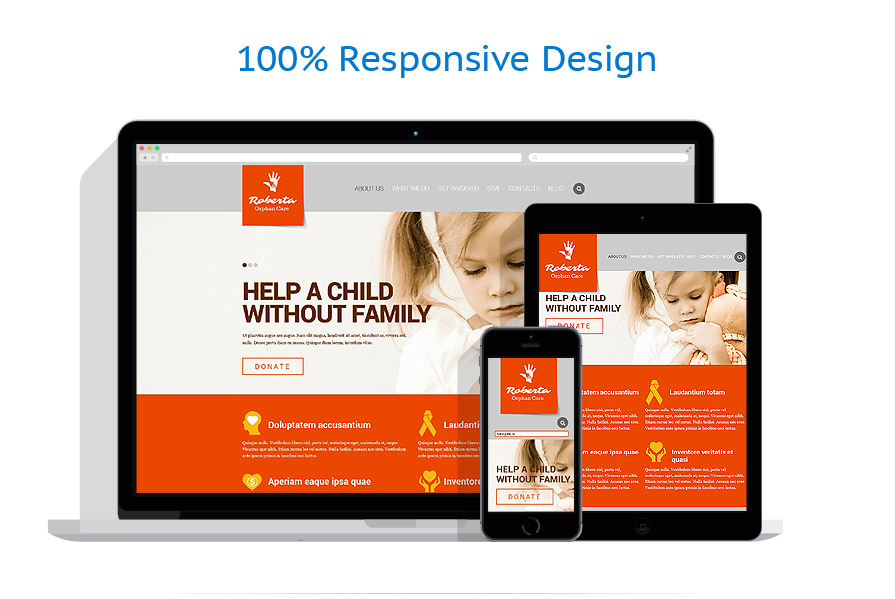 Sablon responsive de | Caritate
 | ID: 836