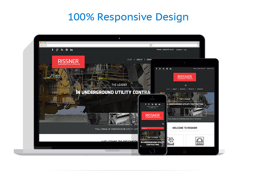 Sablon responsive de | Industrial
 | ID: 841