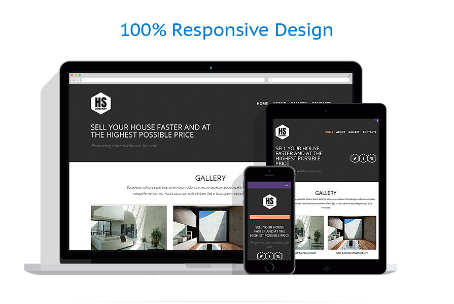 Sablon responsive de | Imobiliar
 | ID: 844