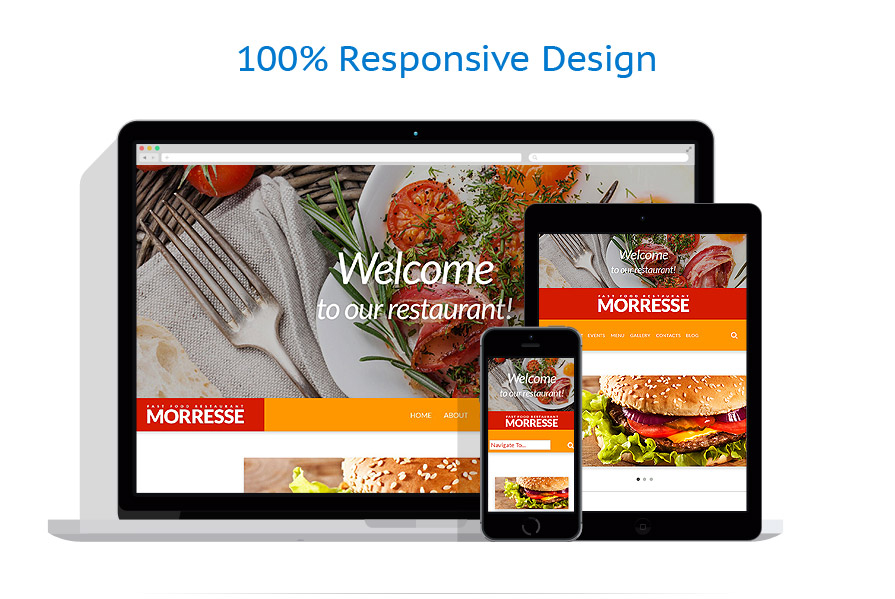 Sablon responsive de | Cafenele & Restaurante
 | ID: 854