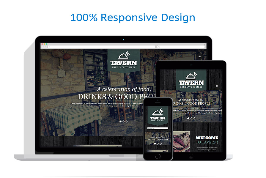 Sablon responsive de | Cafenele & Restaurante
 | ID: 863