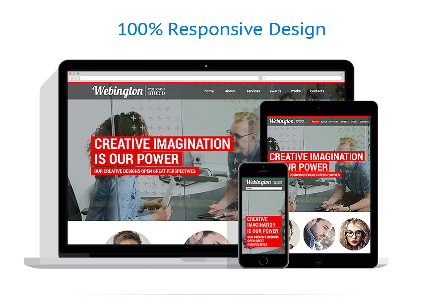 Sablon responsive de | Web design
 | ID: 865