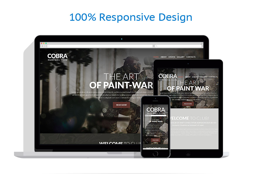 Sablon responsive de | Sport
 | ID: 869