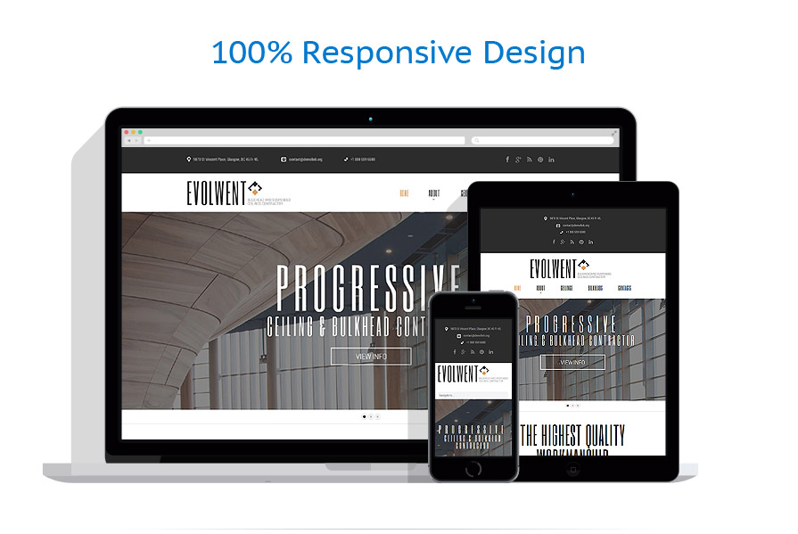 Sablon responsive de | Arhitectura
 | ID: 875