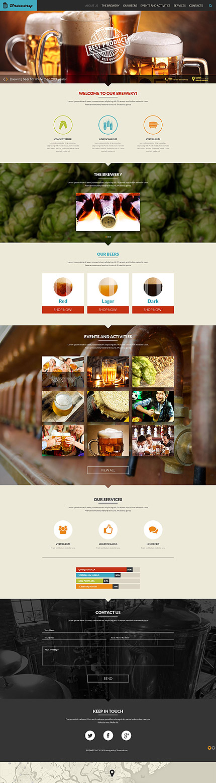  template | Brewery Templates
 | ID: 887
