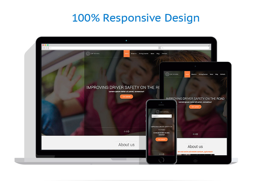 Sablon responsive de | Educatie
 | ID: 890