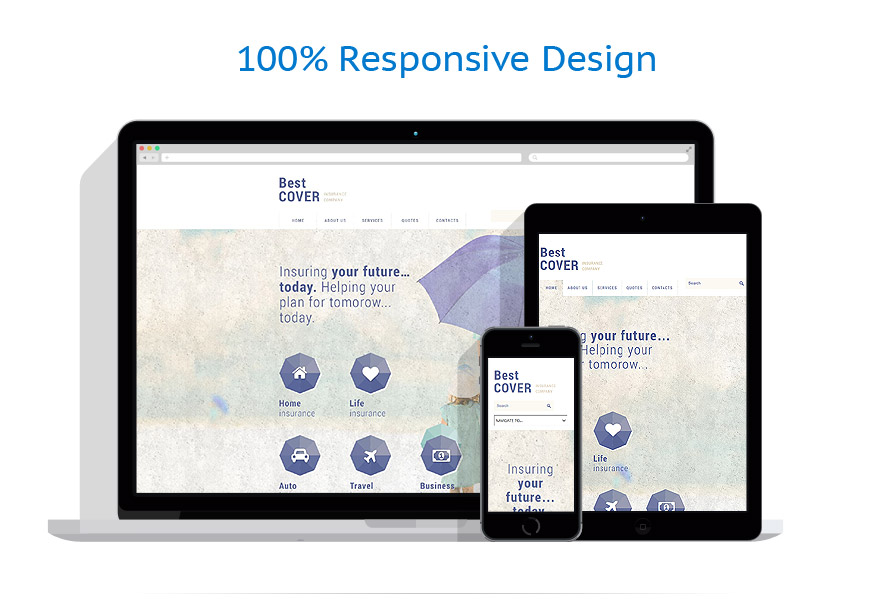 Sablon responsive de | Business
 | ID: 891