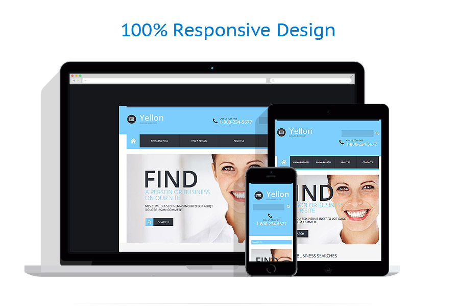 Sablon responsive de | Business
 | ID: 898