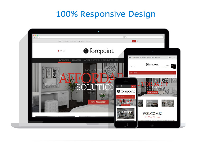 Sablon responsive de | Design Interior & Mobila
 | ID: 899