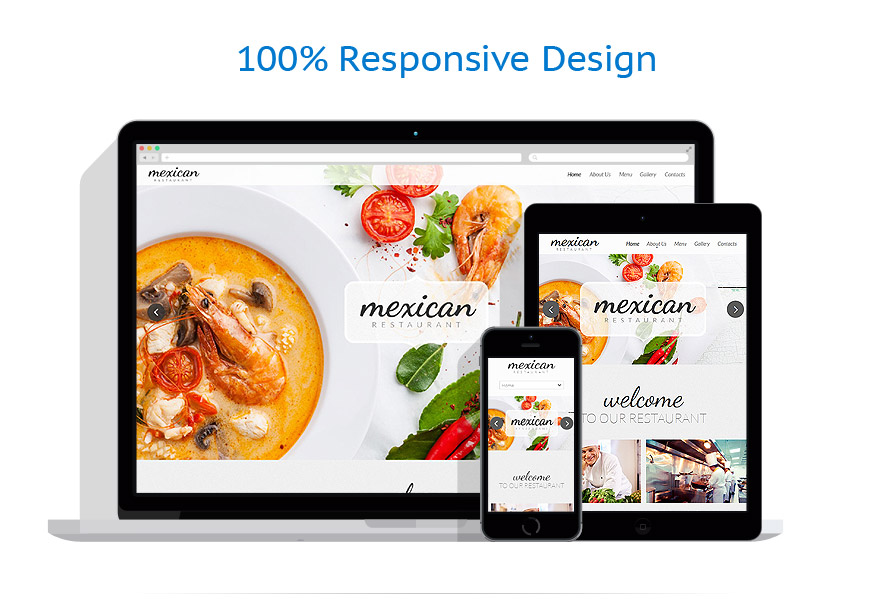 Sablon responsive de | Cafenele & Restaurante
 | ID: 904