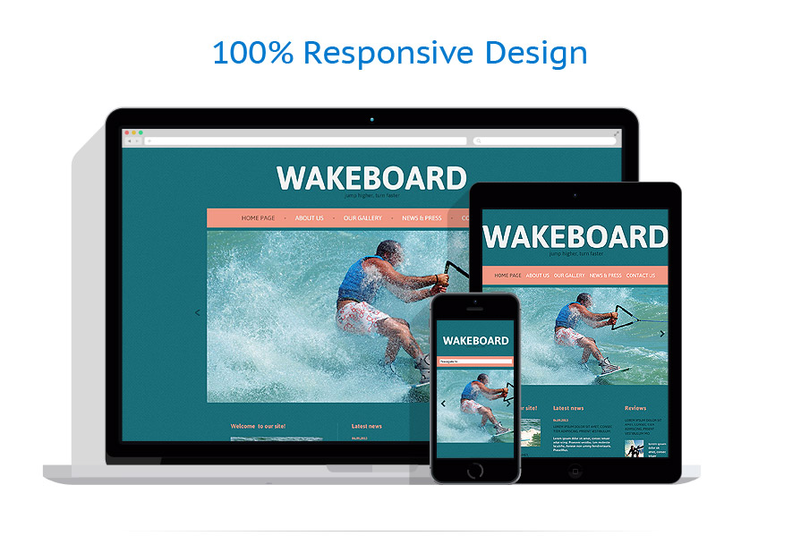 Sablon responsive de | Sport
 | ID: 951