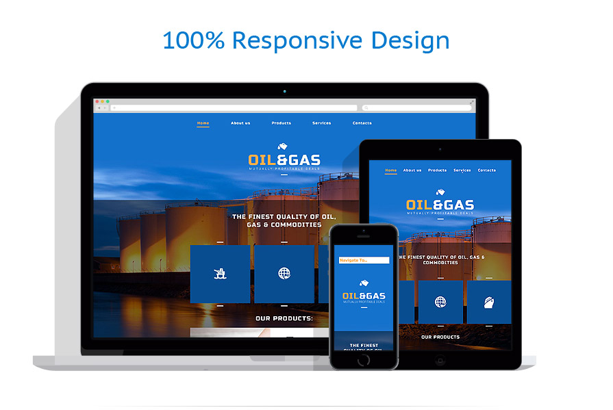 Sablon responsive de | Industrial
 | ID: 958