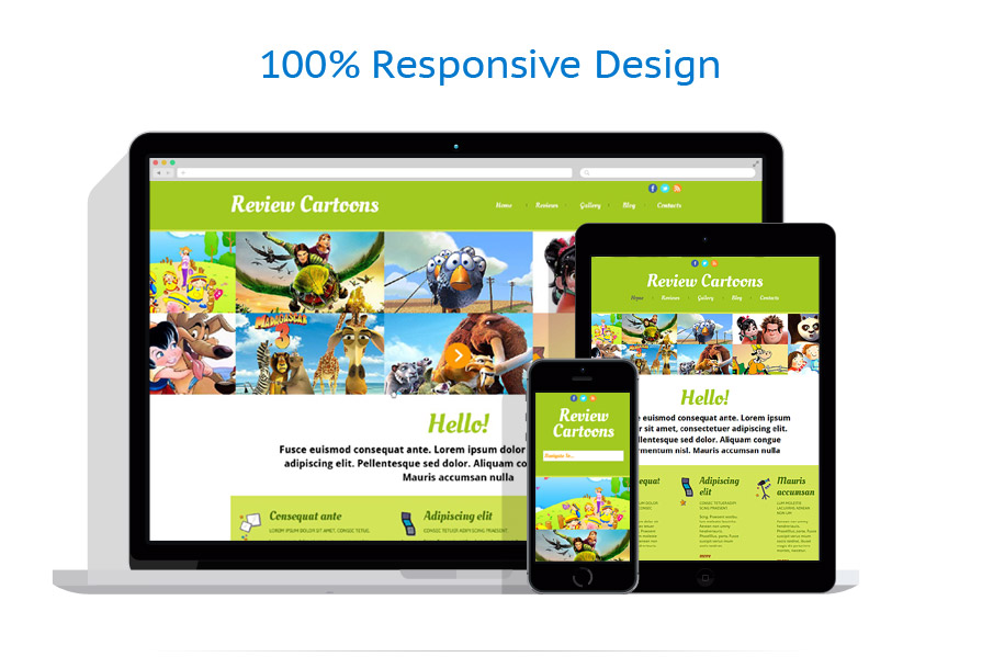 Sablon responsive de | Divertisment
 | ID: 960