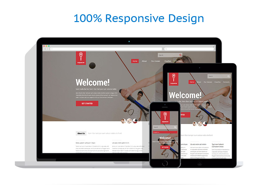 Sablon responsive de | Sport
 | ID: 966