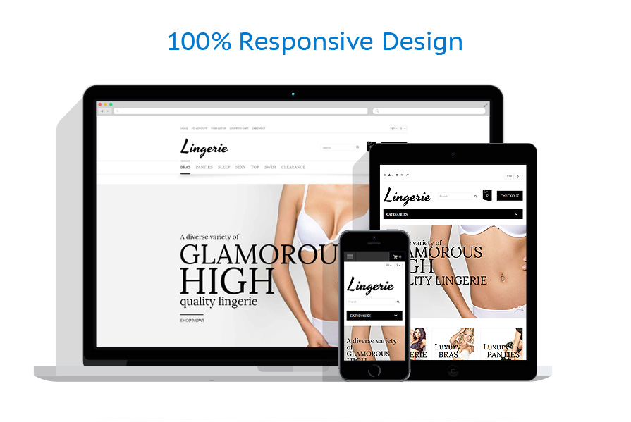 Sablon responsive de | Moda
 | ID: 971