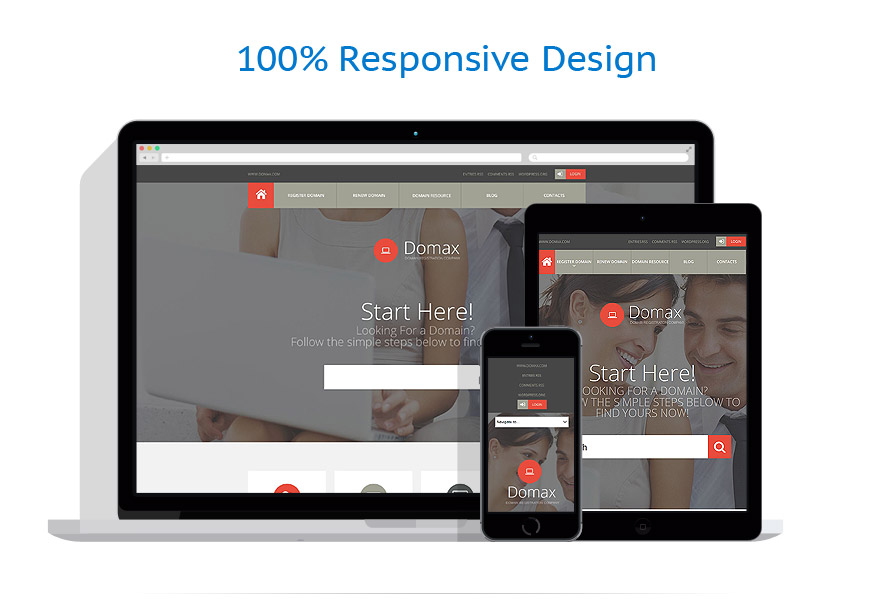 Sablon responsive de | Internet
 | ID: 996